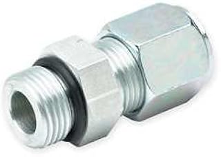 Parker 4 F5BU-S Ferulok SAE Adapter 1/4 X Size 4 SAE Male Steel