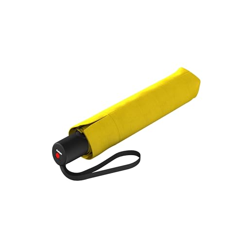Paraguas Knirps A.200 Medium Duomatic Sun amarillo plegable con apertura automática de calidad
