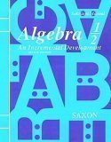 Algebra 1/2 2e Solution Manual (Saxon Algebra) 1565770005 Book Cover
