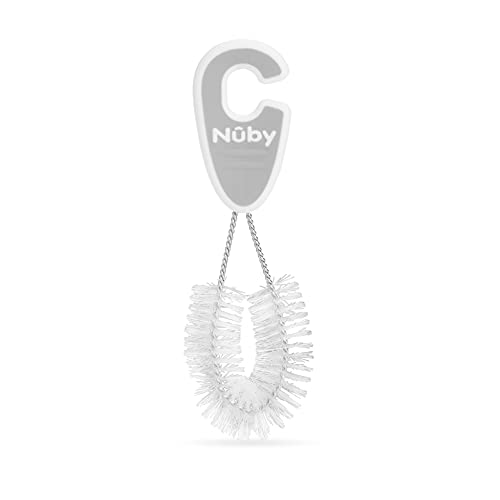 Nuby Bottle And Cup All Around Cleaning Brush Set, Cleans Straw, Spout, Nipple, Lids, And Hard To Reach Areas #TOP3