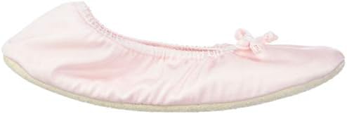 MUK LUKS® Women's Stretch Satin Ballerina Slipper M | Image 5