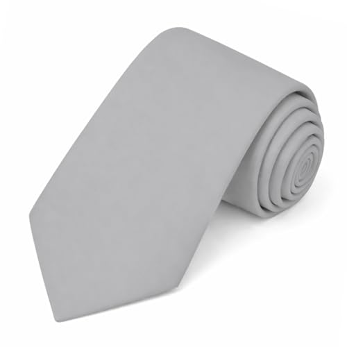 Image of Jacob Alexander Men's Extra Long Solid Color Tie