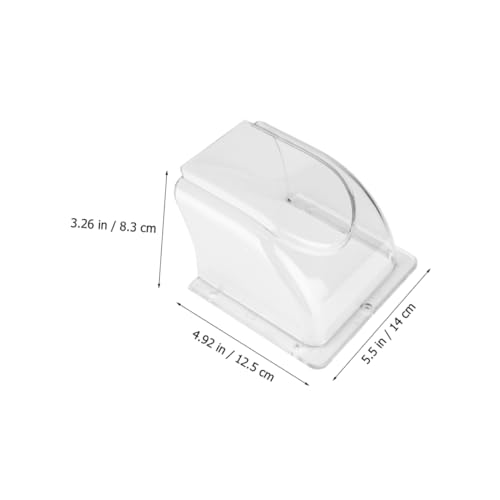 Cubierta protectora para interruptor de timbre exterior ideal para días de tormenta 5