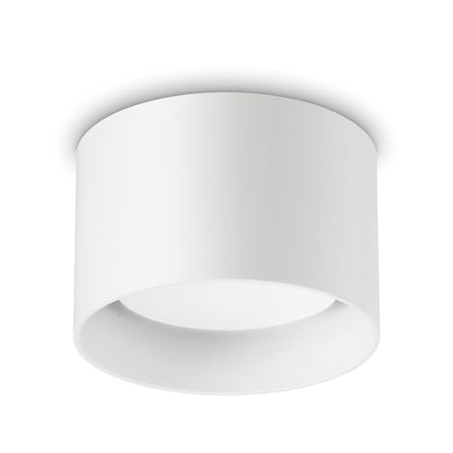 Ideal Lux SPIKE plafonnier blanc rond pour plafond sans encastrer