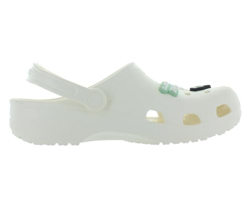 Image of Crocs Classic Self Care Clog Unisex Shoes Size 5, Color: Off-White /Chalk /Off White