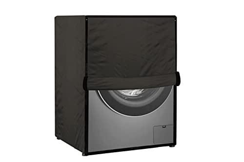 Image of Wings Star Front Load Washing Machine Cover Suitable for Bosch 6.5 kg, 7 kg, 7.5 kg, 8 kg, 8.5 kg, 9 kg. (63X63X81 CMS, Military Green)