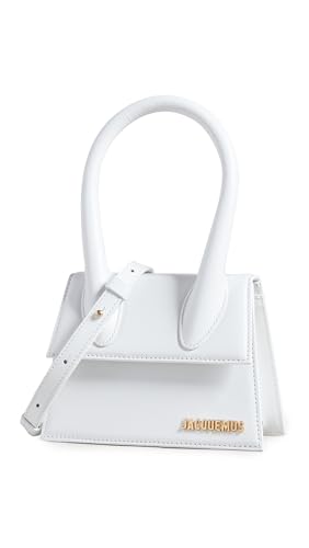 Jacquemus Women's Le Chiquito Moyen Bag, White, One Size