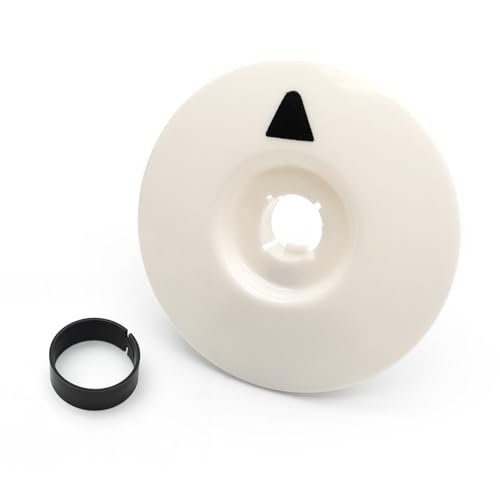 WH11X10049 Control Timer Dial for GE Washer, Washing Machine Timer Knob Plate Replaces AP3995255, 1264479, PS1482363, Compatible with Hotpoint RCA Kenmore Washers