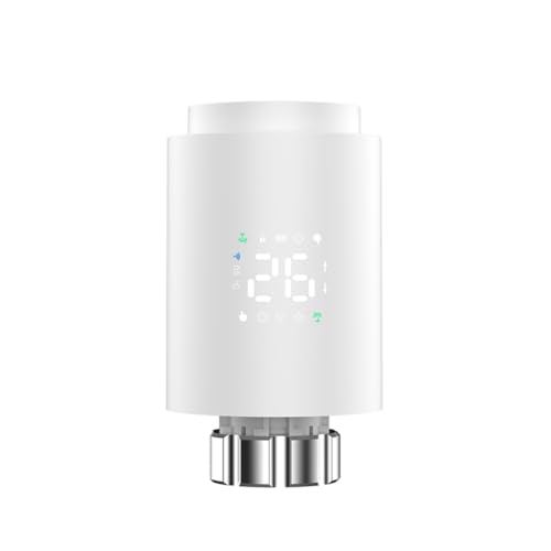 Valve de radiateur thermostatique programmable ZigBee Cosmin pour stopper le gaspillage d'énergie
