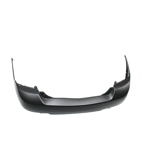 Image of FitParts Compatible with Ford Fusion 2006-2009 Rear Bumper Cover | Primed, Without Parking Sensor Holes, With Exhaust Opening, With Dual Exhaust, Sedan, OEM 8E5Z17K835HAPTM, FO1100593