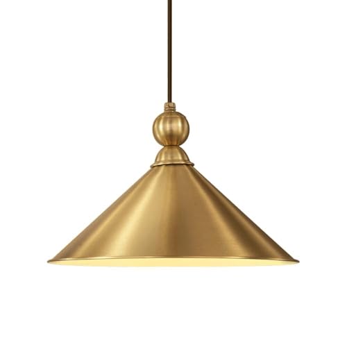 HMJGDZG Iluminación de Cuerdas Ajustable para Salones y Habitaciones: Chandeliers de Cobre con Capa Dorada, suspensión Ajustable.
