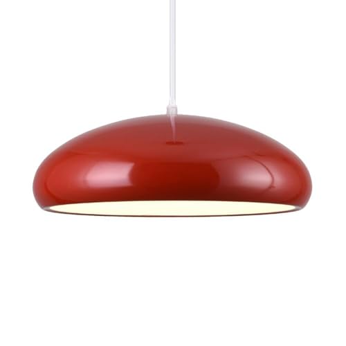 Lustre danois orange ZR98US plafonnier design métal suspendu cuisine salon bar