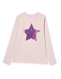 Langarmshit im regular fit NAME IT Mädchen NKFTILASTAR LS TOP NOOS T-Shirt, Violet Ice, 158/164