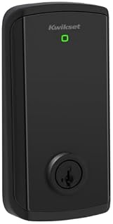 Kwikset Halo Select Touchscreen Wi-Fi and Matter Enabled Smart Lock Deadbolt in Matte Black 9800 WiFi THRD TSCR 514