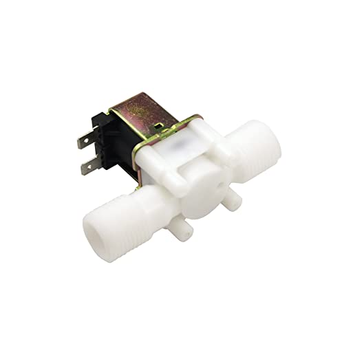 Électrovanne 24V en plastique 1/2 pouce N/C pour le contrôle de pression d'eau - 6