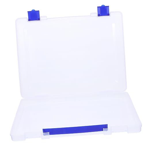 Housoutil Wear-resistant File Organizer Plastic Office Organizer Box A4 Desk Accessories