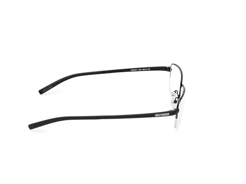 Monturas de gafas para hombre Harley-Davidson HD00017 rectangular metal negro 7
