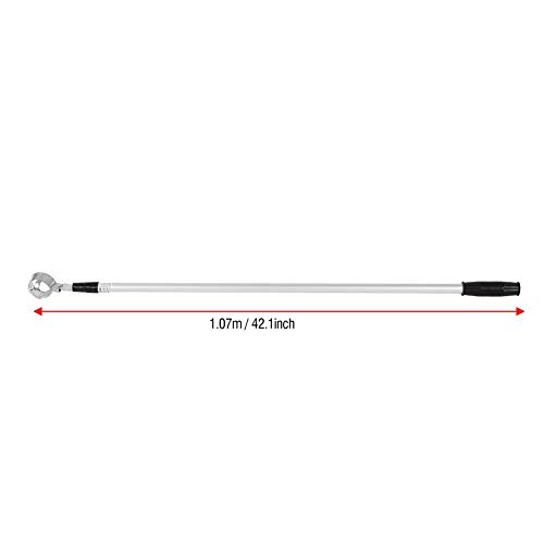 Alomejor Ball Retriever Aluminiumlegierung Teleskop Ball Pickup Retriever Scoop Grabber(4 Abschnitte)