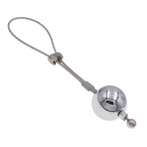 Metal Hanging Pendant Weight Rings - Men's Stainless Steel Physical Stretching Exercise Rings Tool Accessories-UShlF16 (1ball, 25mm)