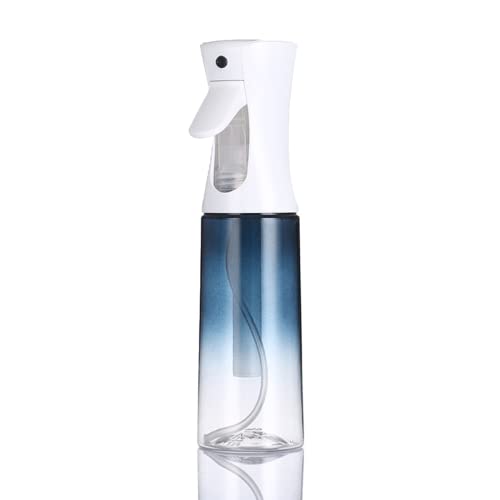 Hair Spray Bottle,(10oz/300ml) Fine Mist Sprayer Fine Plant Misting Continuous Spray Mister Bottle for Hair Styling, Plants, Cleaning, Misting & Skin Care