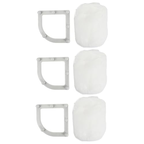 Juego de 3 filtros para fregadero con bolsa de malla