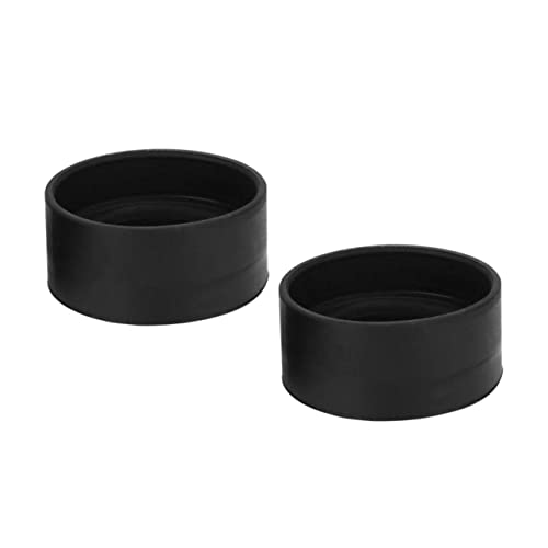 KONTONTY 2 Piezas de Visores Oculares para Microscopio Es Cómodos Visores Oculares de Goma para Microscopios Accesorios