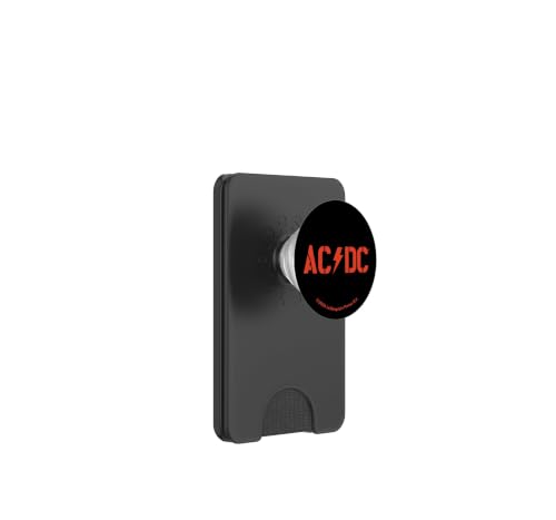 Image of AC/DC PWR UP Stencil Logo World Tour 2024-2026 PopSockets PopWallet for MagSafe