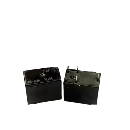Relais 103-1CH-C 24 V CC à 5 broches pour réparation électronique, lot de 10