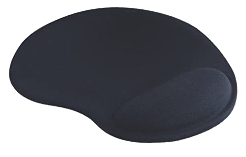 APM 570083 - Tapis de Souris Avec Repose Poignet Gel - Tapis Souris Ergonomique - Repose Poignet Clavier - Tapis de Souris Ergonomique Repose Poignet Gel - Antidérapant - Noir