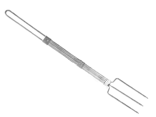 Metaltex Tenedor de 3 puntas Chef Line estañado, 60 cm, metal, multicolor