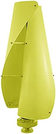 QINGDONGDZA 12000Wvertical Spiral Wind Power Turbine Generator, 48V Vertical Axis Breeze Start Wind-Solar Complementary +Magnetic Levitation Axis Generator Power for Outdoor Garden