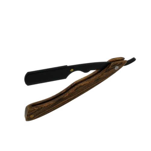 MUSISALY Barber Salons Use Razor for Men Metal Shaving Razor Easy-open Guard Portable Space-saving (Included)