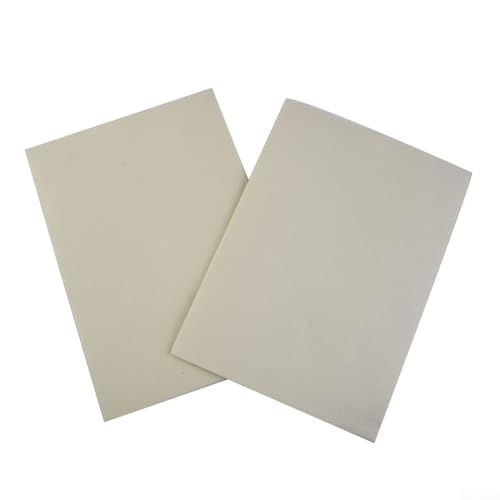 HOgardenME 2 Stück Dichtung Abgasrohr Dichtungspapier A4-Größe Rauchdichtungspapier Keramikfaser Dichtung für Ofenrohr-Klappen Auspuffrohr, Hitzebeständig bis 1260 °C, 210mm×297mm