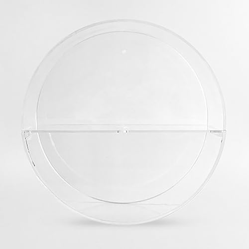 Cxlly Vitrina De AcríLico Transparente Montada En La Pared – Organizador De Estantes De Vitrina Transparente para Coleccionables, Caja De Almacenamiento para PequeñAs Figuras Decorativas Pop(Clear)