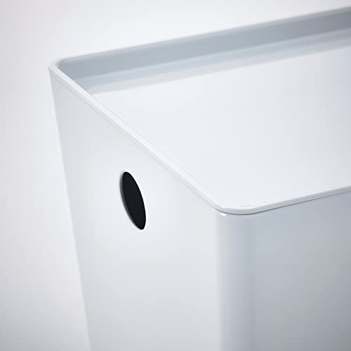 KUGGIS Boîte avec couvercle blanc pour stopper le désordre des tiroirs - 4