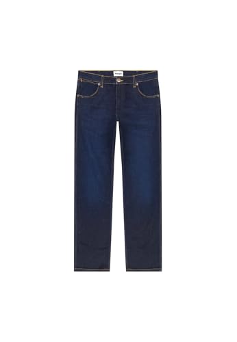 Wrangler - Jeans Uomo - vestibilità Dritta Regular - Greensboro - Moonlight Rinse
