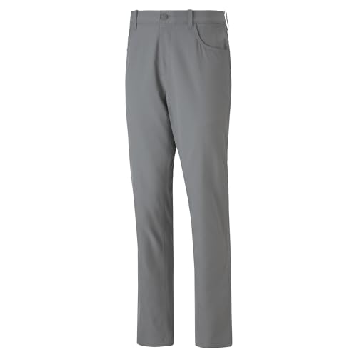 Image of PUMA Mens Dealer 5 Pocket Pants Casual - Blue