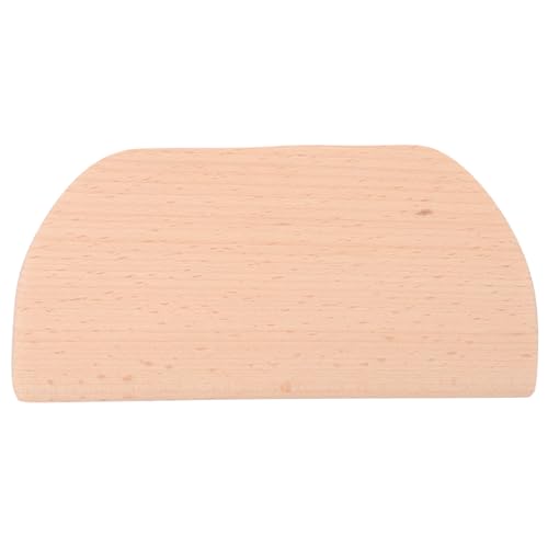 Healifty 2pièces Lot de Grattoirs Hêtre pour Pâte Spatule Pain Et Pâtisserie pour Découpage Et Lissage De Pâte Polyvalent Léger Et Facile à Nettoyer