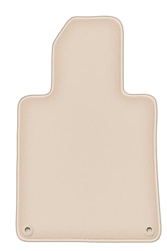 Tapis de voiture Peugeot 508 berline et SW en velours beige pour le conducteur