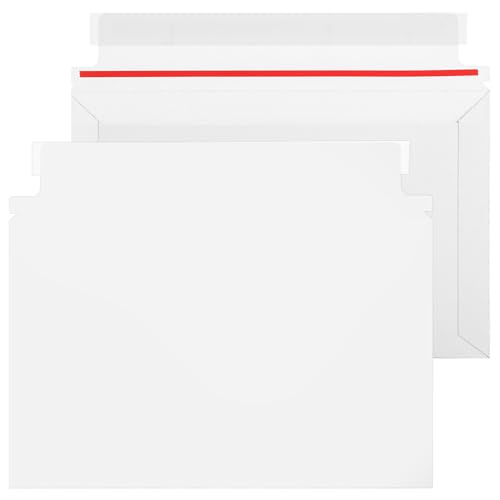 Enveloppe carton rigide A5 pochette expédition blanche 250x163