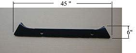 900-05L LH ROCKER PNL BACKING PLATE GM P/U 88-98