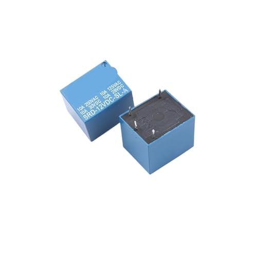 Relais 12V CC SRD-12VDC-SL-A SPDT 4 broches mini relais puissance circuit imprime PCB