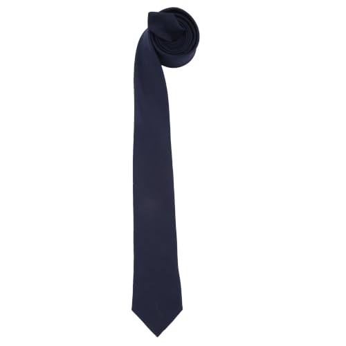 Image of Men's Microfiber Slim Tie, Matte Finish Necktie for Formal Wear