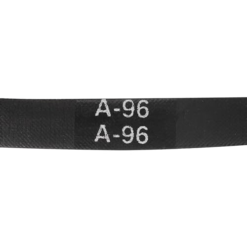 Image of uxcell 2pcs A96 or 4L980 Classic Wrapped Rubber V-Belt, 96 inch(2438mm) Inside Circumference, A Profile V Belt