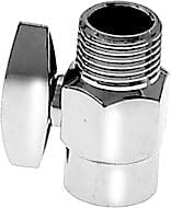 212 Main Shower Arm Volume Control - Powder Coat Flat Black