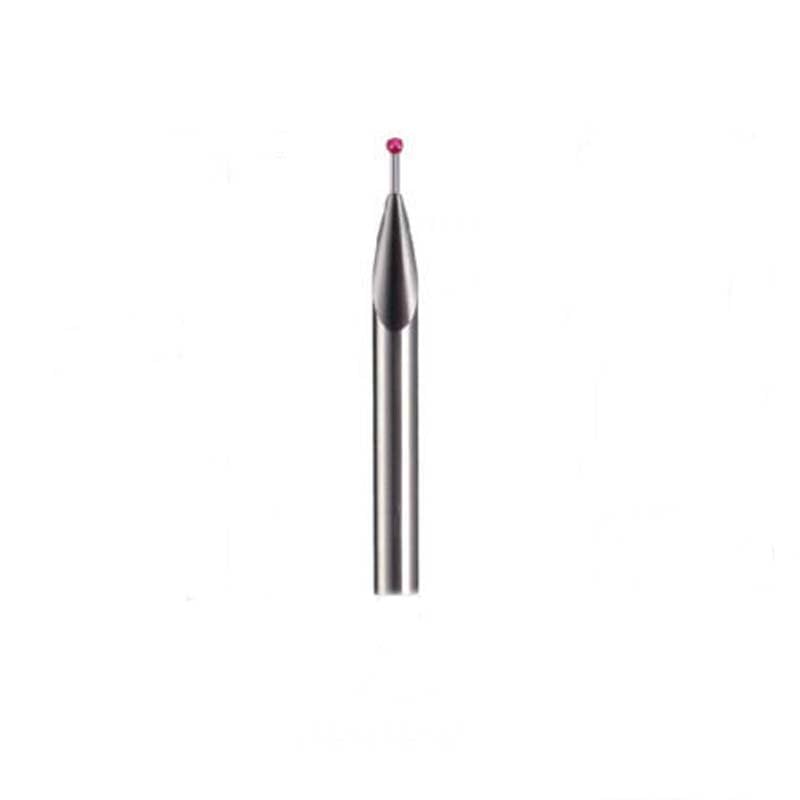 Ball Tip Probe Insert Measuring for Mahr Fowler/Trimos Mitutoyo Height Gauges，4mm Diameter Ruby Ball,8mm Diameter Shank,90mm Long