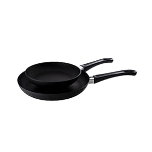 ScanPan Black Cast Aluminum Classic Induction 2-Piece Fry Pan Set