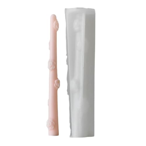 Silicone Candle Mold Long Bar Shape Wax for DIY Scented Home Decors Crafts