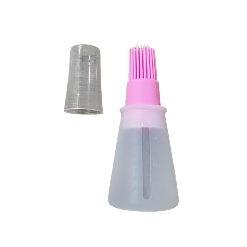 Silicone Basting Brushes Oil Honey Wine Sauce Grill Basting Brush Kitchen Silicone Oil Bottle Brush Cake Butter Cream Baster n Barbecue Cooking Baking Pancake BBQ Basting toolcooking