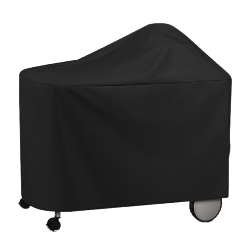 para Parrilla de Barbacoa, Protector Impermeable al Aire Libre, Cubierta Resistente a los Rayos UV con Correas seguras, Accesorio de Parrilla para Todo Tipo de Clima con Material Resistente